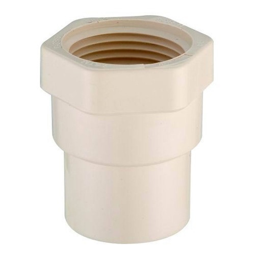 Ashirvad Aqualife UPVC Female Adaptor Plastic Threaded 2-1/2 Inch, 2238901